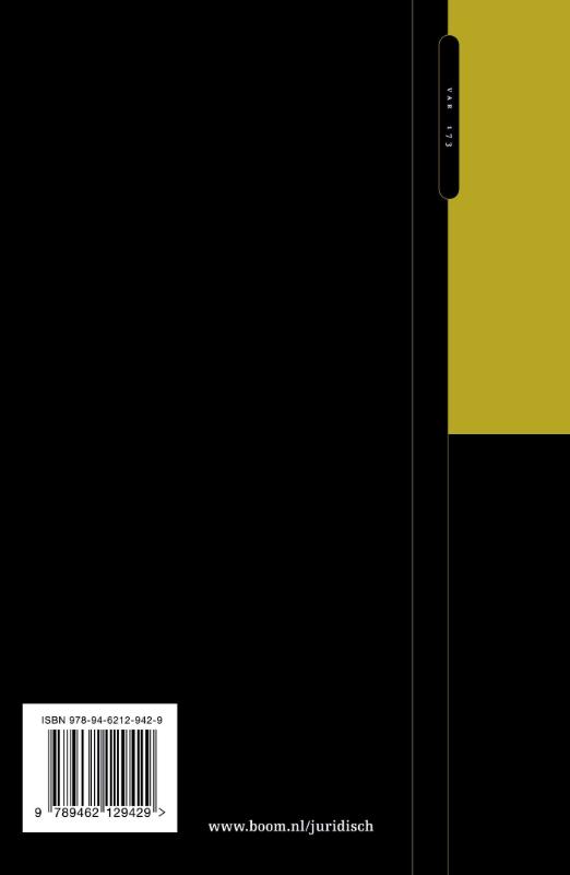 Zorgplichten in het bestuursrecht / VAR-reeks / 173 achterkant