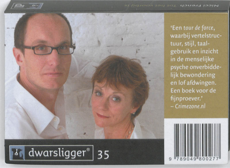 Tot het voorbij is - dwarsligger (compact formaat) achterkant