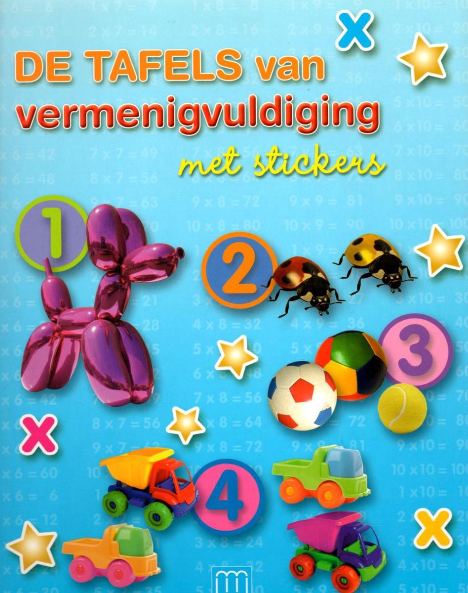 De tafels van vermenigvuldiging