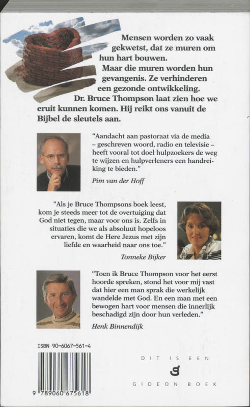 Muren van mijn hart achterkant