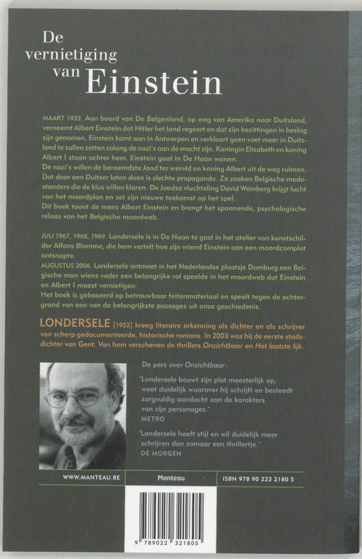 De Vernietiging Van Einstein achterkant