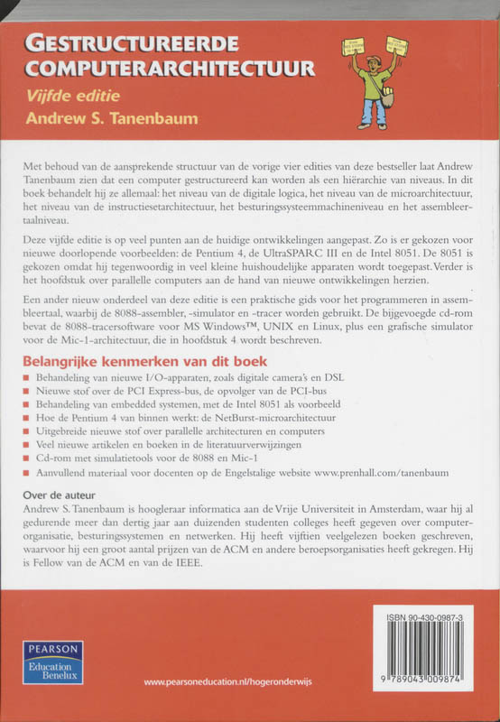 Gestructureerde Computerarchitectuur achterkant