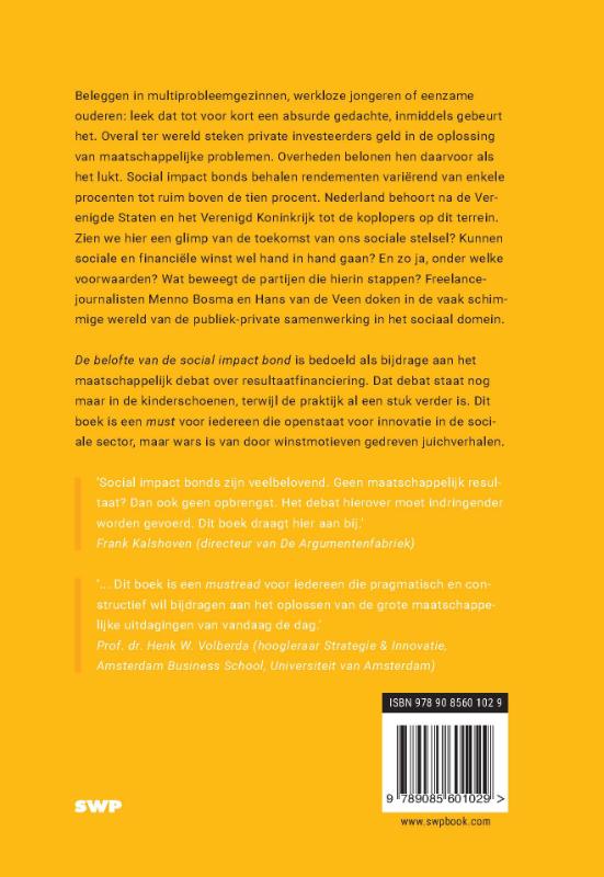De belofte van de social impact bond achterkant