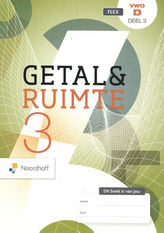 Getal & Ruimte deel 3 vwo d Leerboek