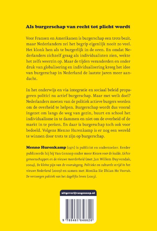 Met opgeheven hoofd achterkant