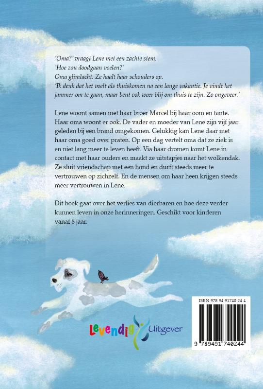 Lene op het dak van de wolken achterkant