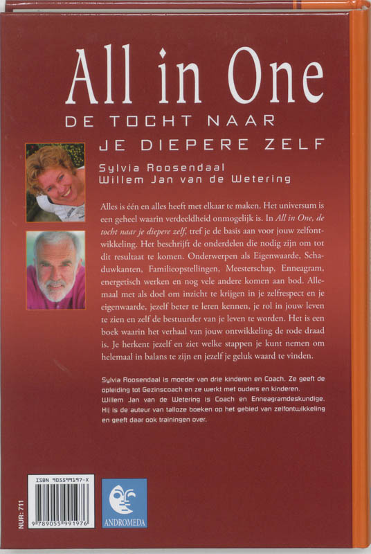 All in One de tocht naar je diepere zelf achterkant