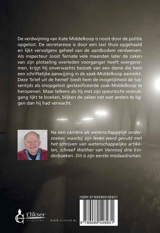 Brieven uit de hemel achterkant