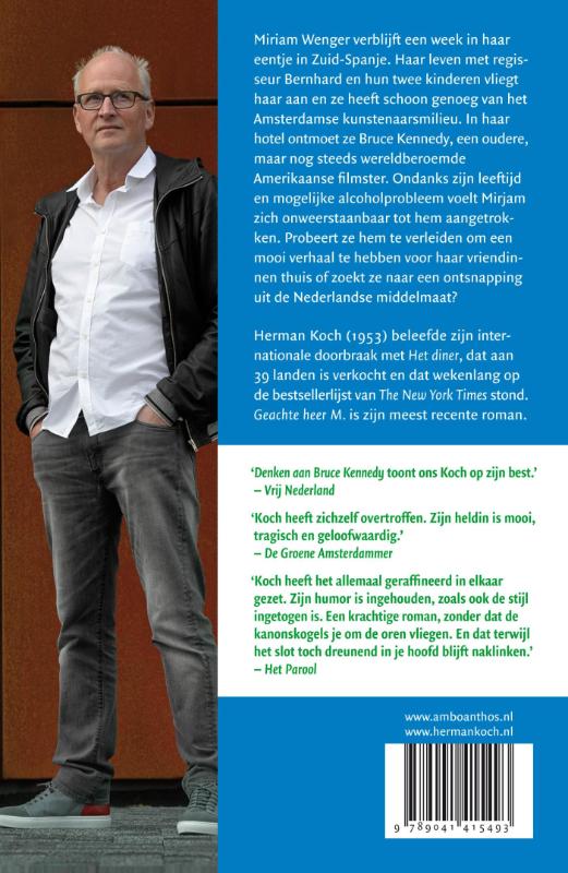 Denken aan Bruce Kennedy achterkant