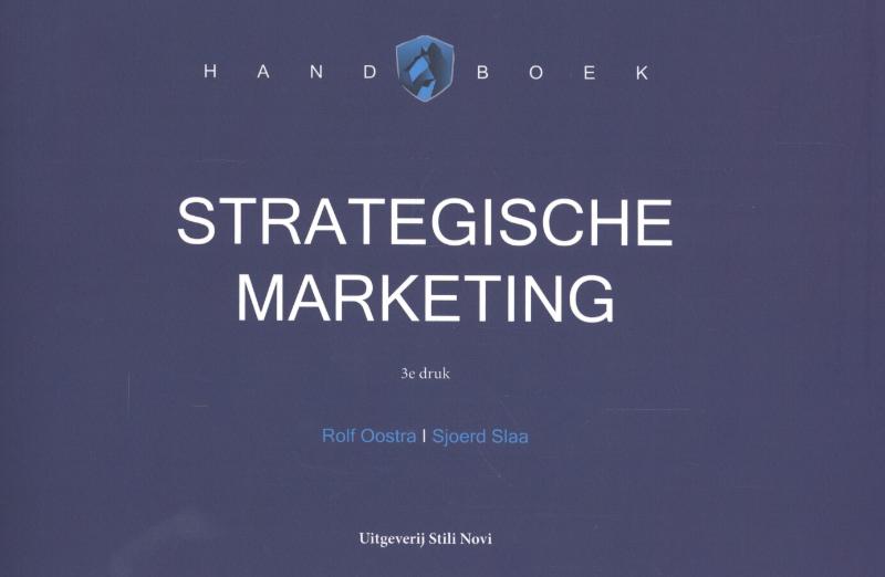 Handboek strategische marketing
