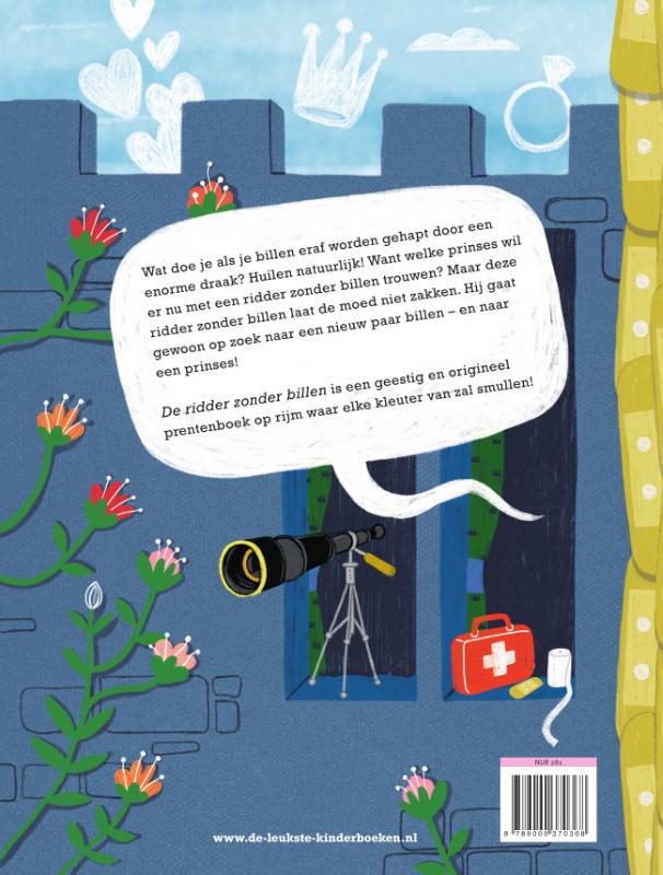 De ridder zonder billen / De ridder zonder billen achterkant