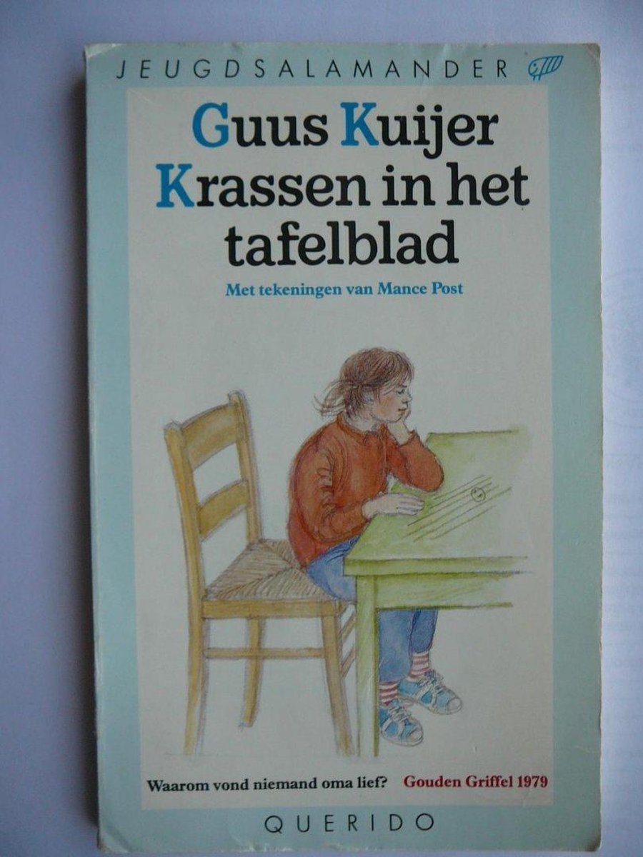 Krassen in het tafelblad / Jeugdsalamander