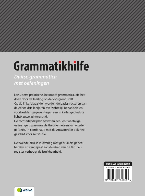 Grammatikhilfe achterkant