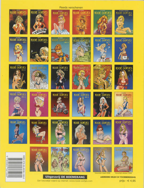 Rooie oortjes / 4 achterkant