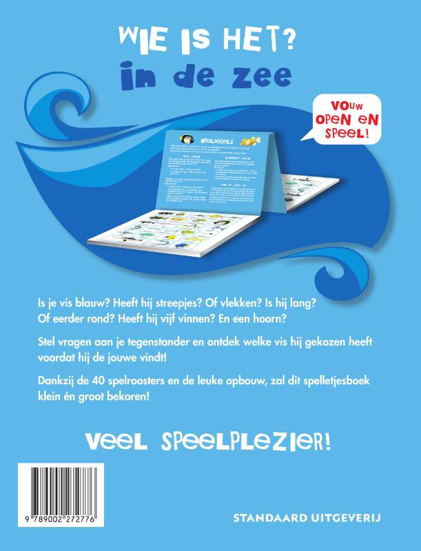 Wie is het ? In de zee achterkant