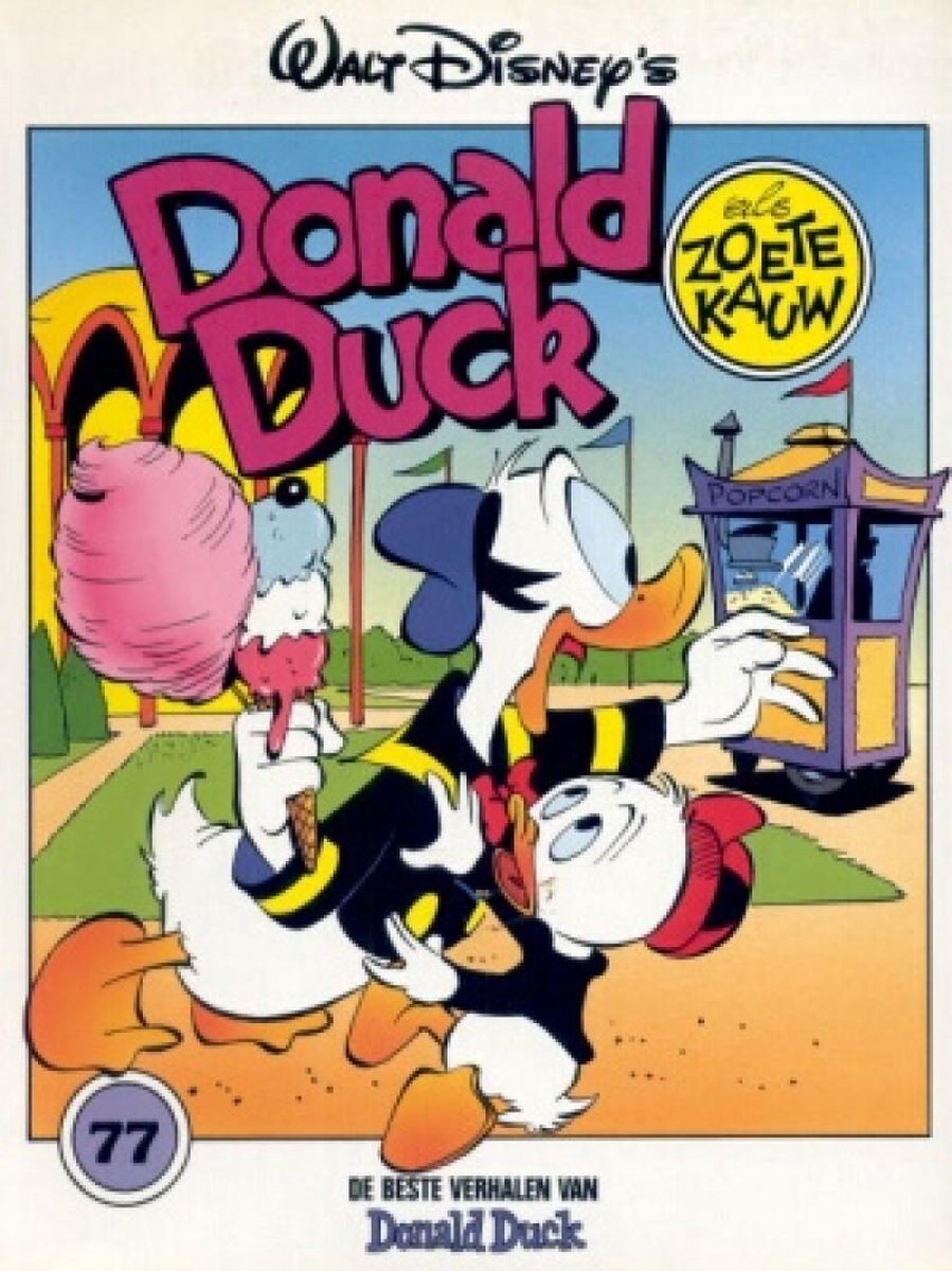 Walt Disney's duck zoetekauw / Donald Duck / 77