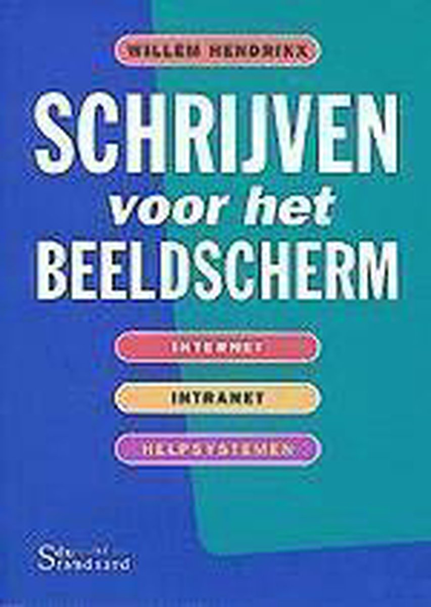 SCHRIJVEN VOOR HET BEELDSCHERM