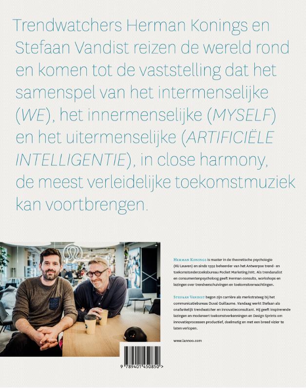 We, myself & A.I. achterkant