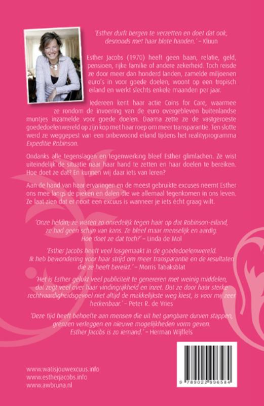 Wat Is Jouw Excuus? achterkant