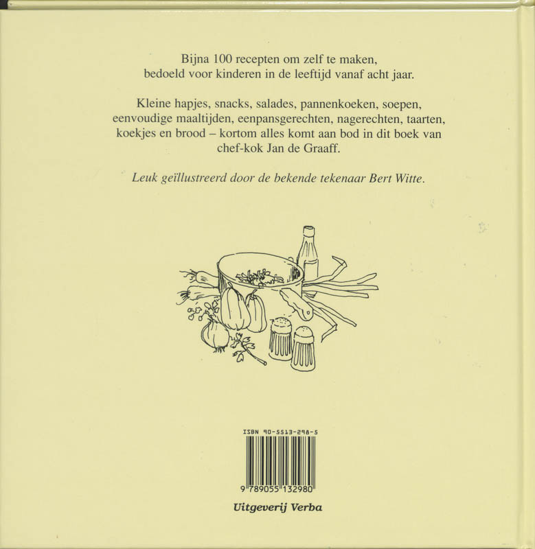 LEUKSTE KOOKBOEK VOOR KINDEREN achterkant