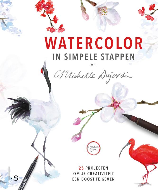 Watercolor in simpele stappen met Michelle Dujardin