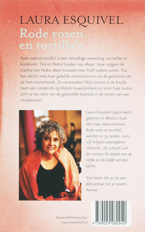 Rode Rozen En Tortilla's achterkant