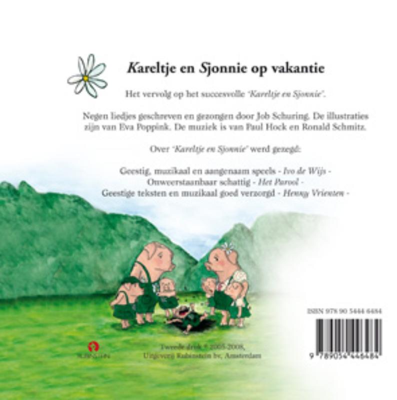 Kareltje &Amp; Sjonnie Op.. achterkant