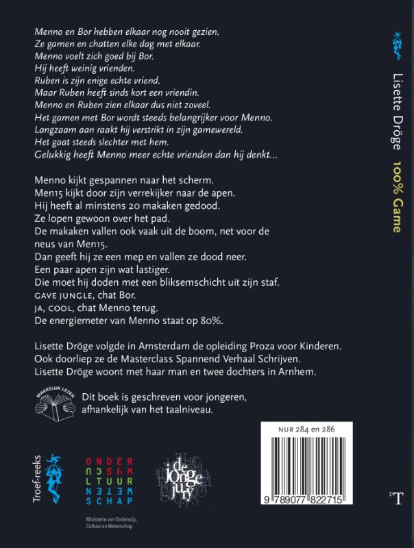 100% Game / Troef-reeks achterkant