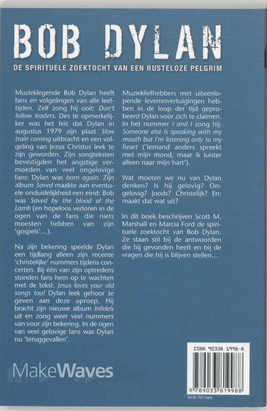 Bob Dylan achterkant