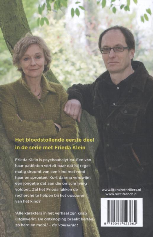 Blauwe maandag / Frieda Klein / 1 achterkant