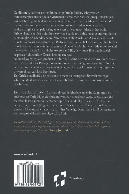 De Griekse Oudheid in vijftig levens achterkant