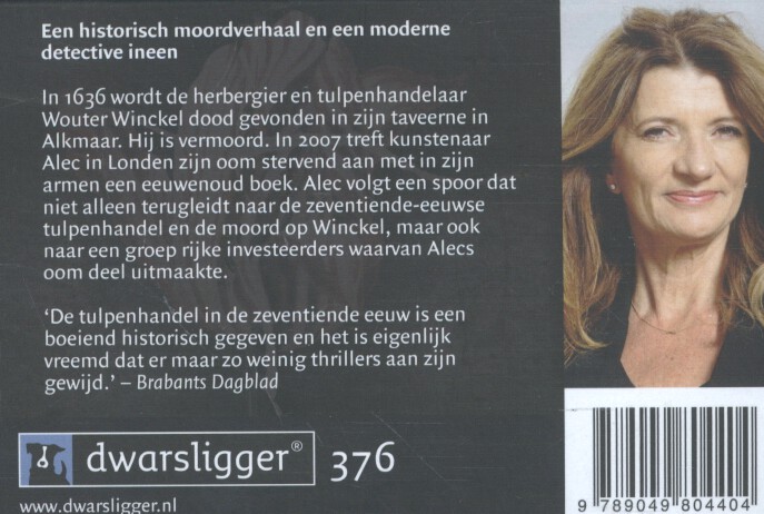 Het tulpenvirus achterkant