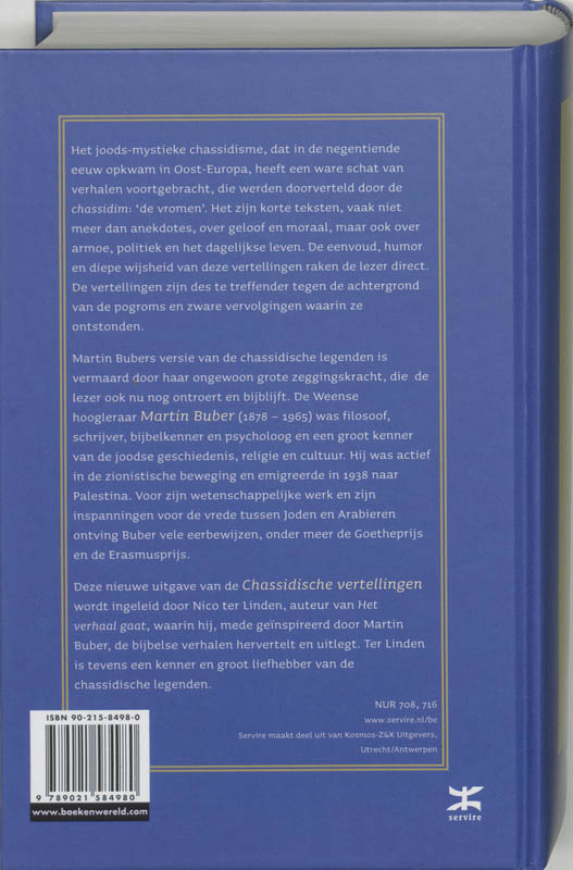 Chassidische Vertellingen achterkant