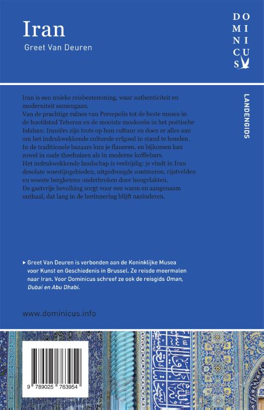 Dominicus landengids  -   Iran achterkant
