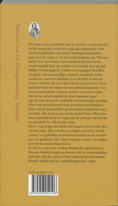 Moreel Scepticisme achterkant