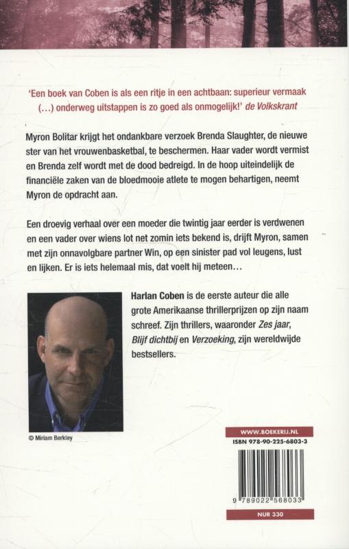 Schijnbeweging / Myron Bolitar / 5 achterkant