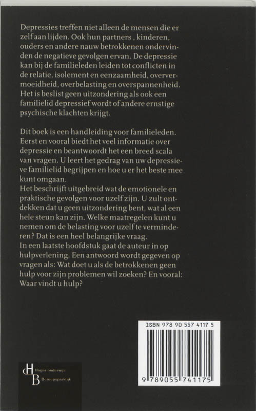 Depressie achterkant