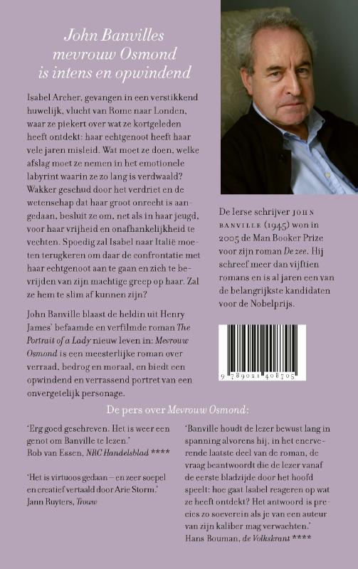 Mevrouw Osmond achterkant