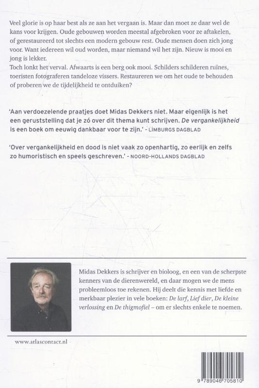 De Vergankelijkheid achterkant