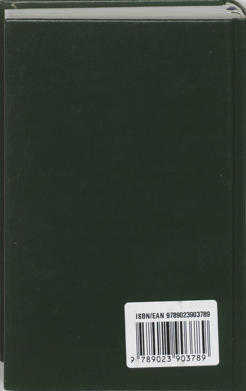 Dienstboek een proeve / Proeven voor de eredienst achterkant