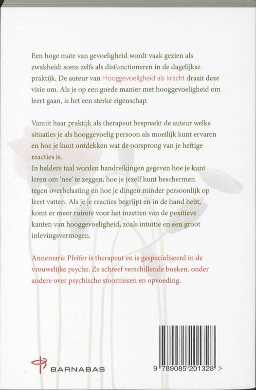 Hooggevoeligheid Als Kracht achterkant