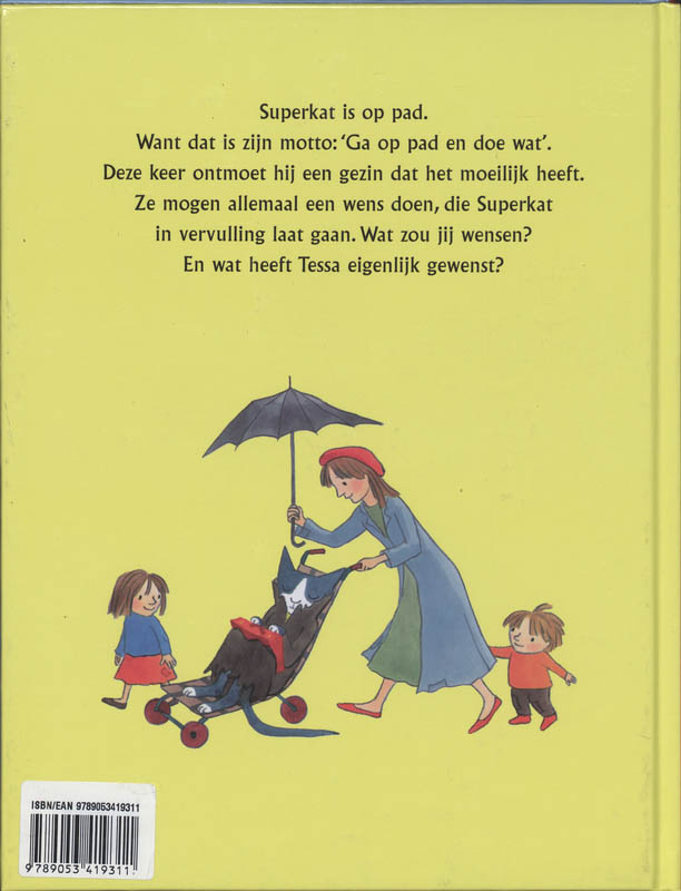 Superkat ! achterkant
