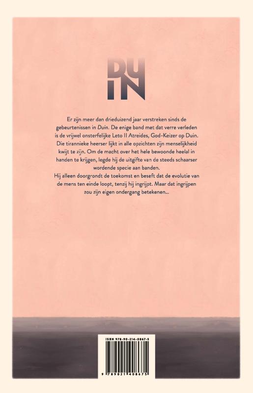 God-Keizer op Duin achterkant