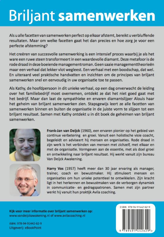 Briljant samenwerken achterkant