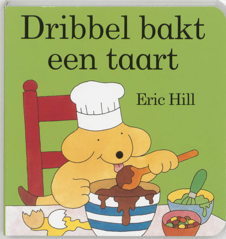 Dribbel bakt een taart
