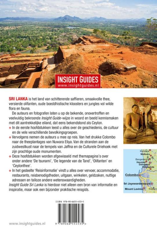 Sri Lanka / Insight guides achterkant