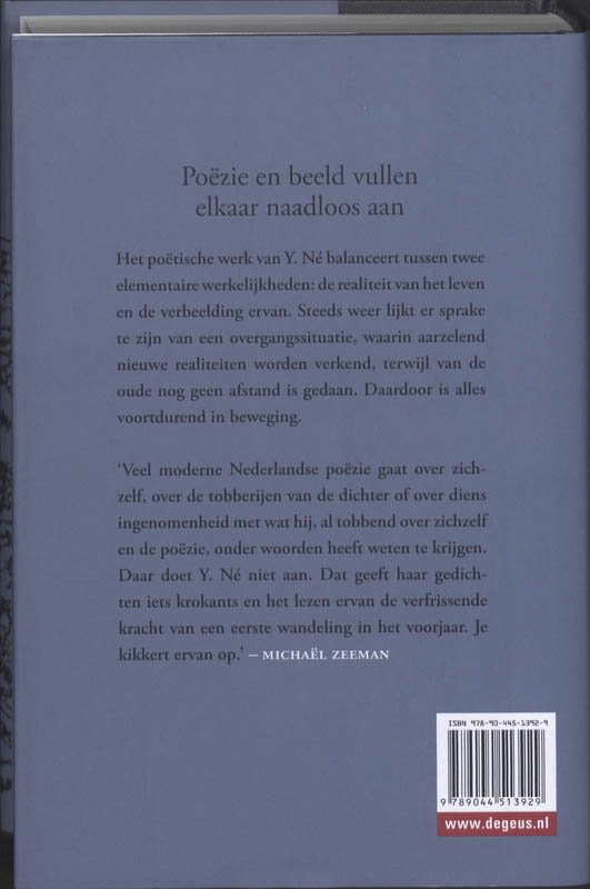 Hier mag niets af zijn achterkant