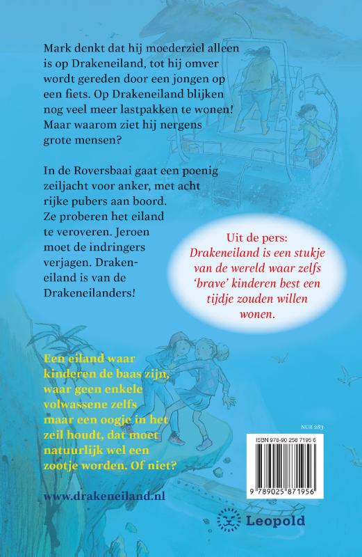 Avontuur op Drakeneiland achterkant