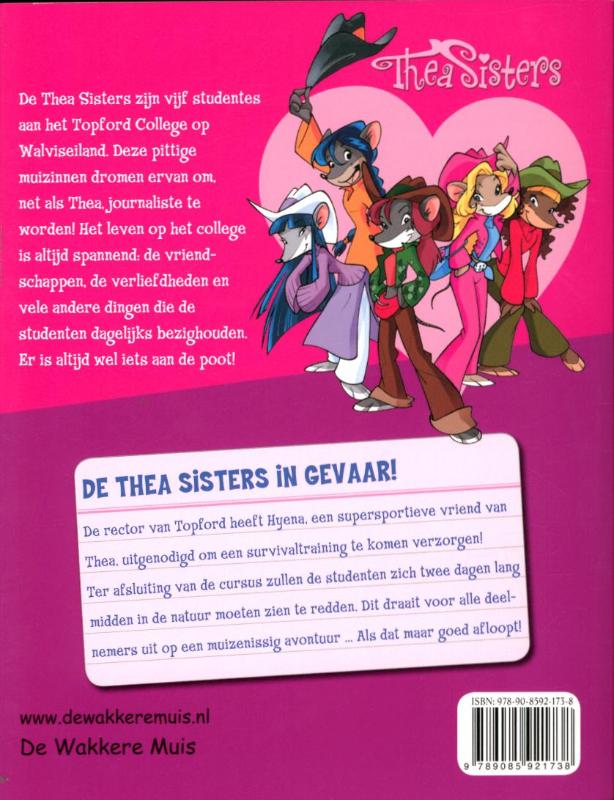 De Thea sisters in gevaar! achterkant