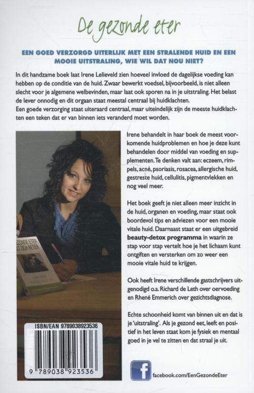 De gezonde eter: een mooie en vitale huid achterkant